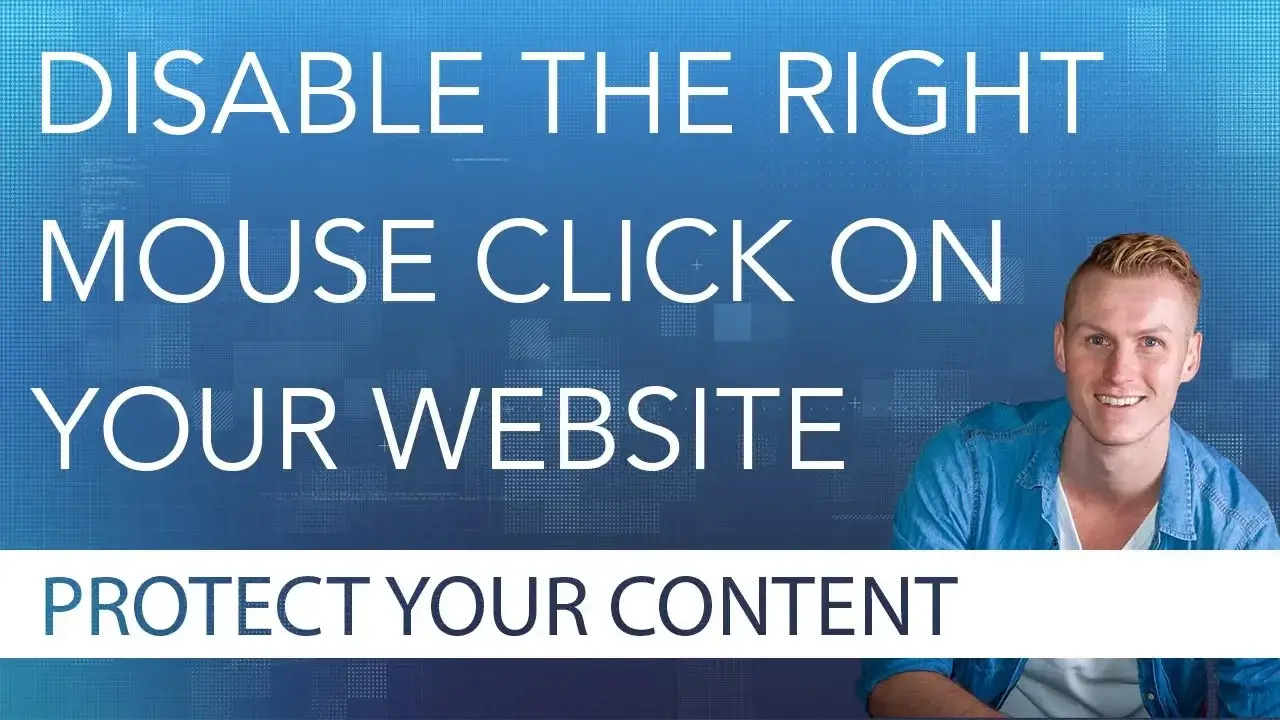 Protect The Content Of Your Website