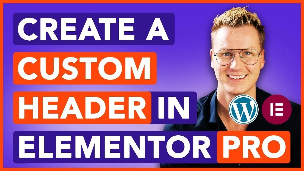 Elementor Pro Header Tutorial