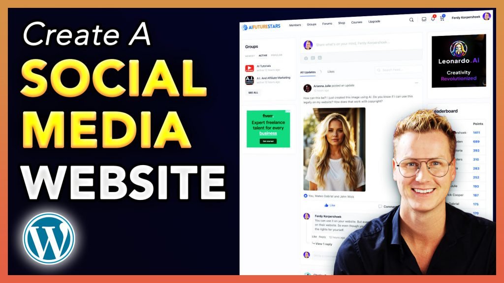 Create A Social Media Website | BuddyBoss Tutorial