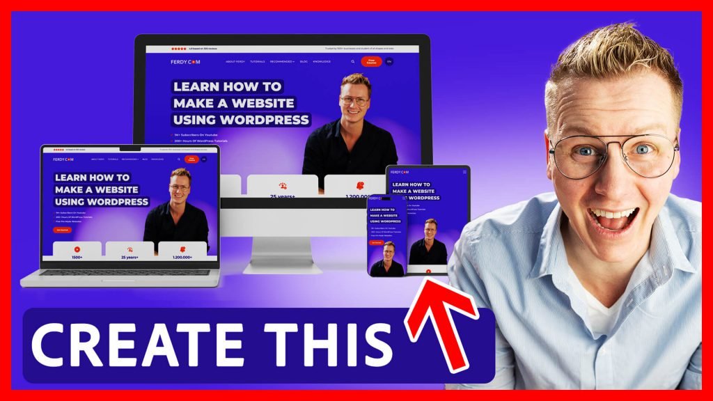 How To Create A Responsive Website Screen Mockup