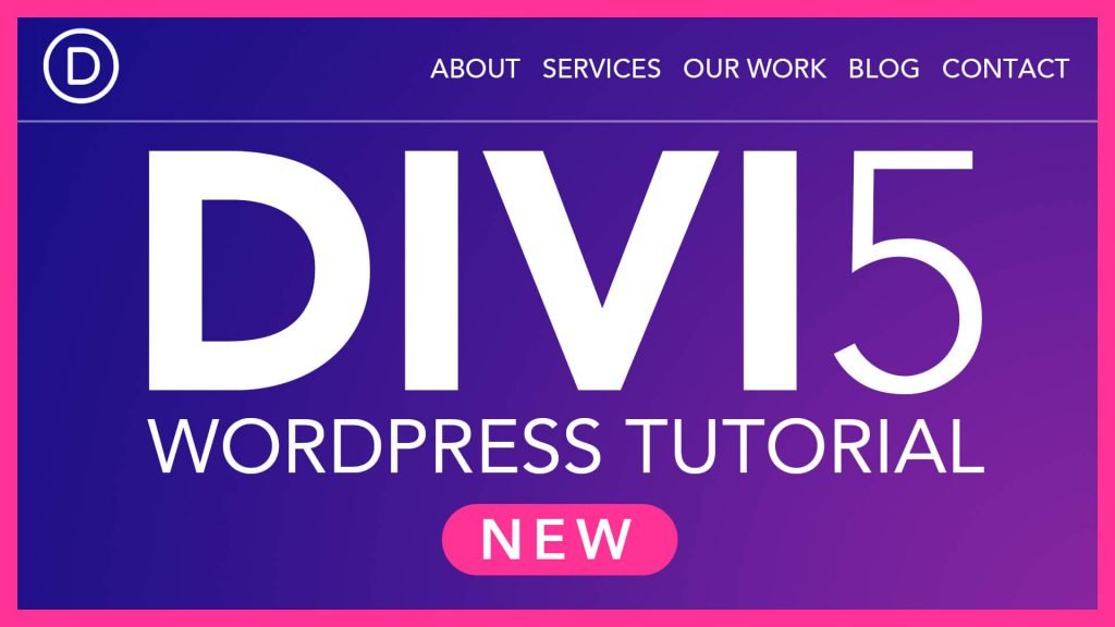 Create A WordPress Website Using The Divi Theme