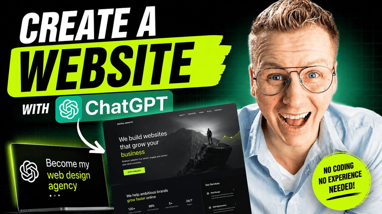 Make A Website Using ChatGPT
