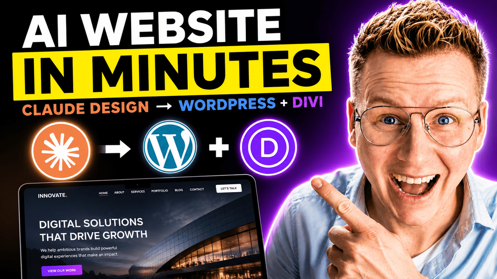 Make a Website With Claude Design And Divi
